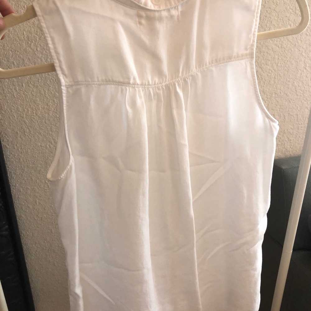 Collared White Button Down - Picture 2 of 3
